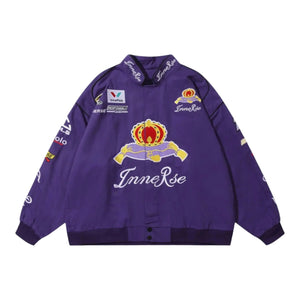 Innerse NASCAR Racing Jacket - Embroidered Motorsport Apparel - Speedxcrafts