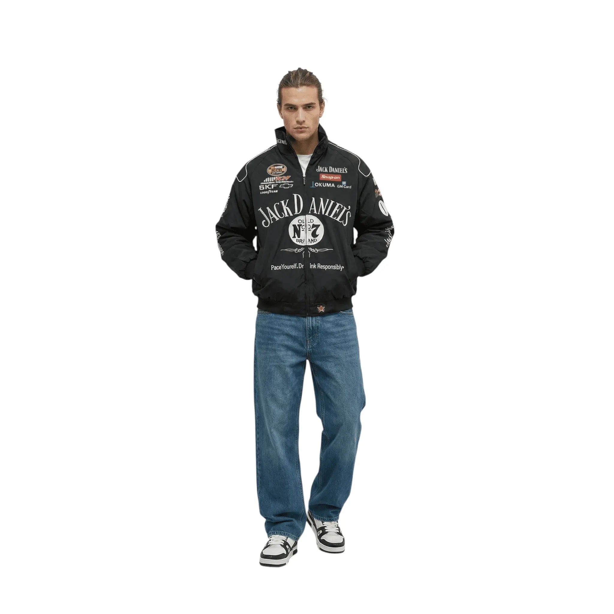 Jack Daniel's Racing Vintage Jacket - Black Edition