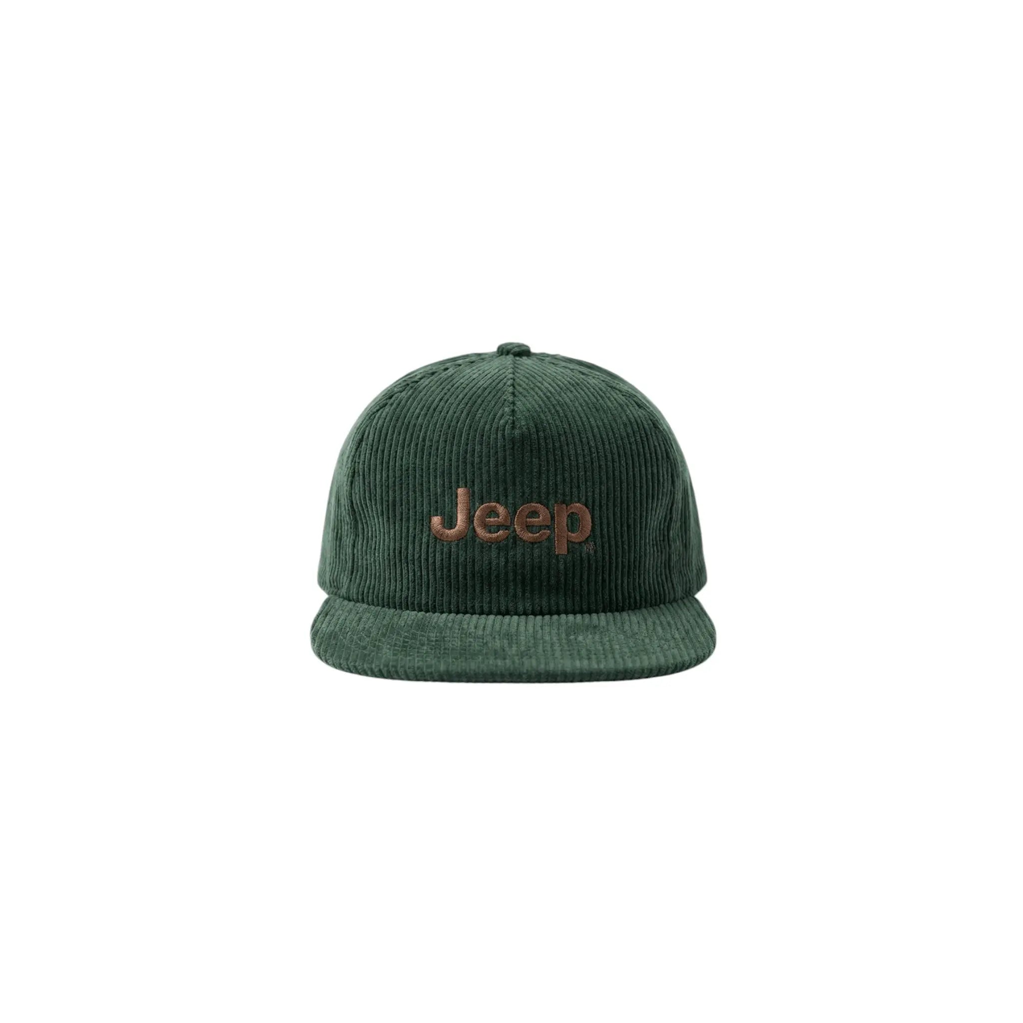 Jeep Vintage Corduroy Cap – Green