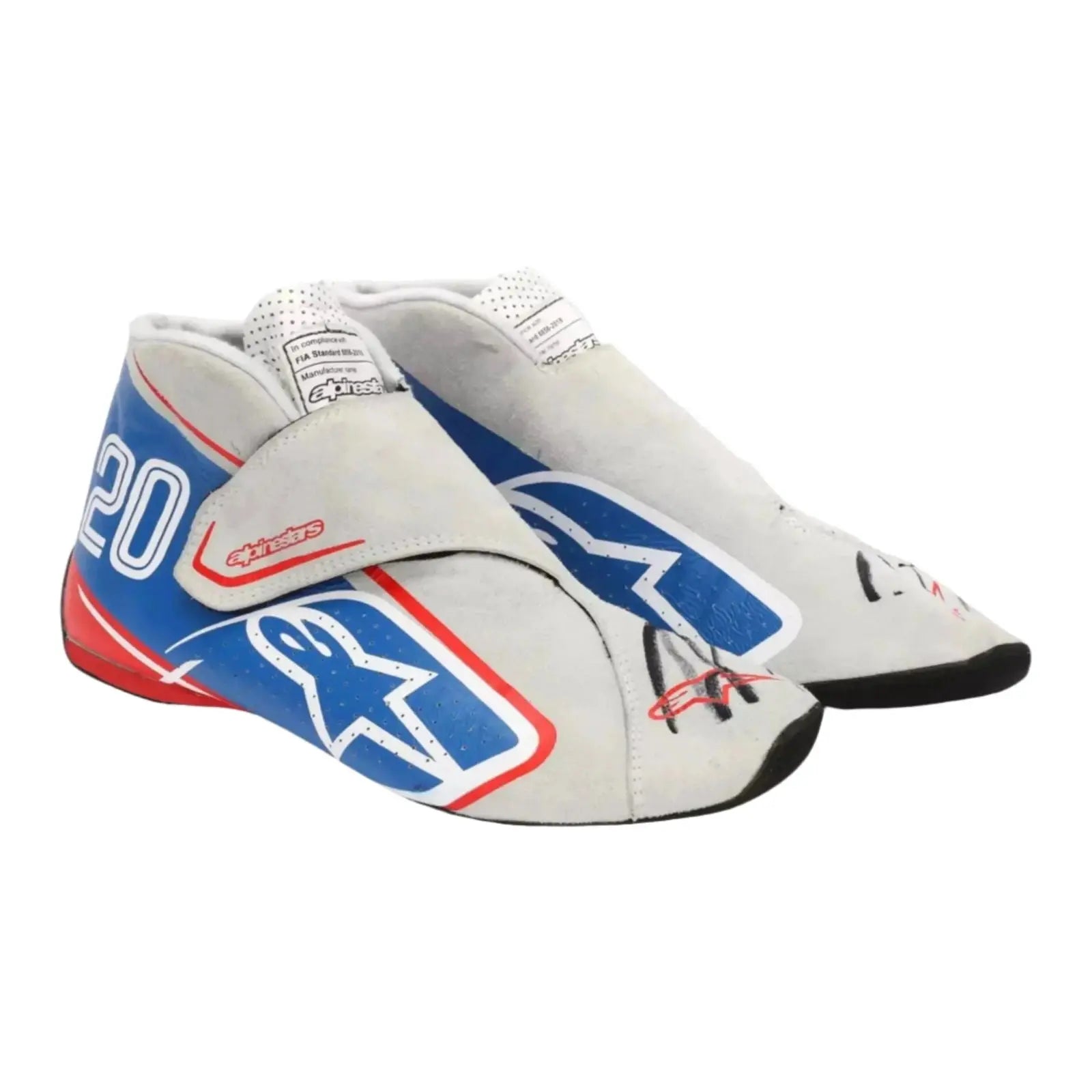 Kevin Magnussen Race Boots - Official 2022 Italian GP Edition - Speedxcrafts