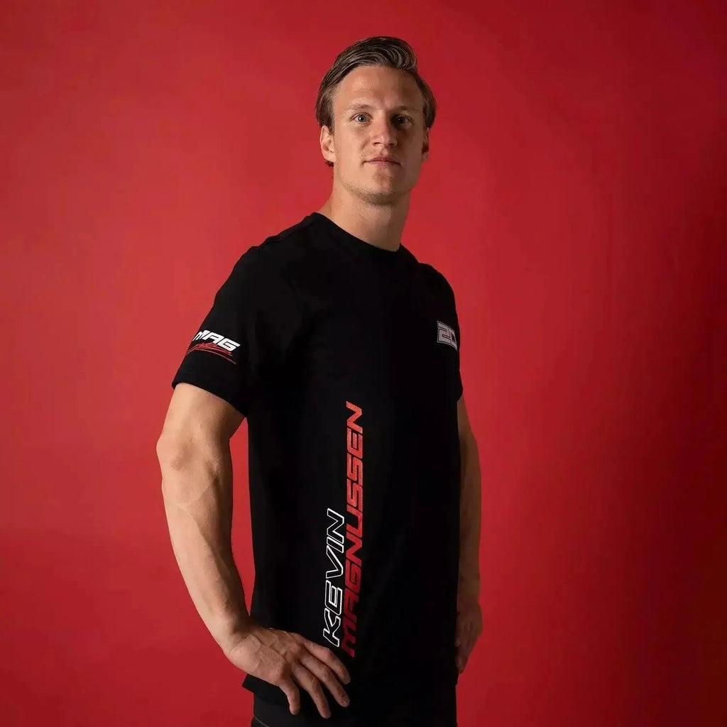 Kevin Magnussen 2023 T-shirt Black New desinged - Speedxcrafts