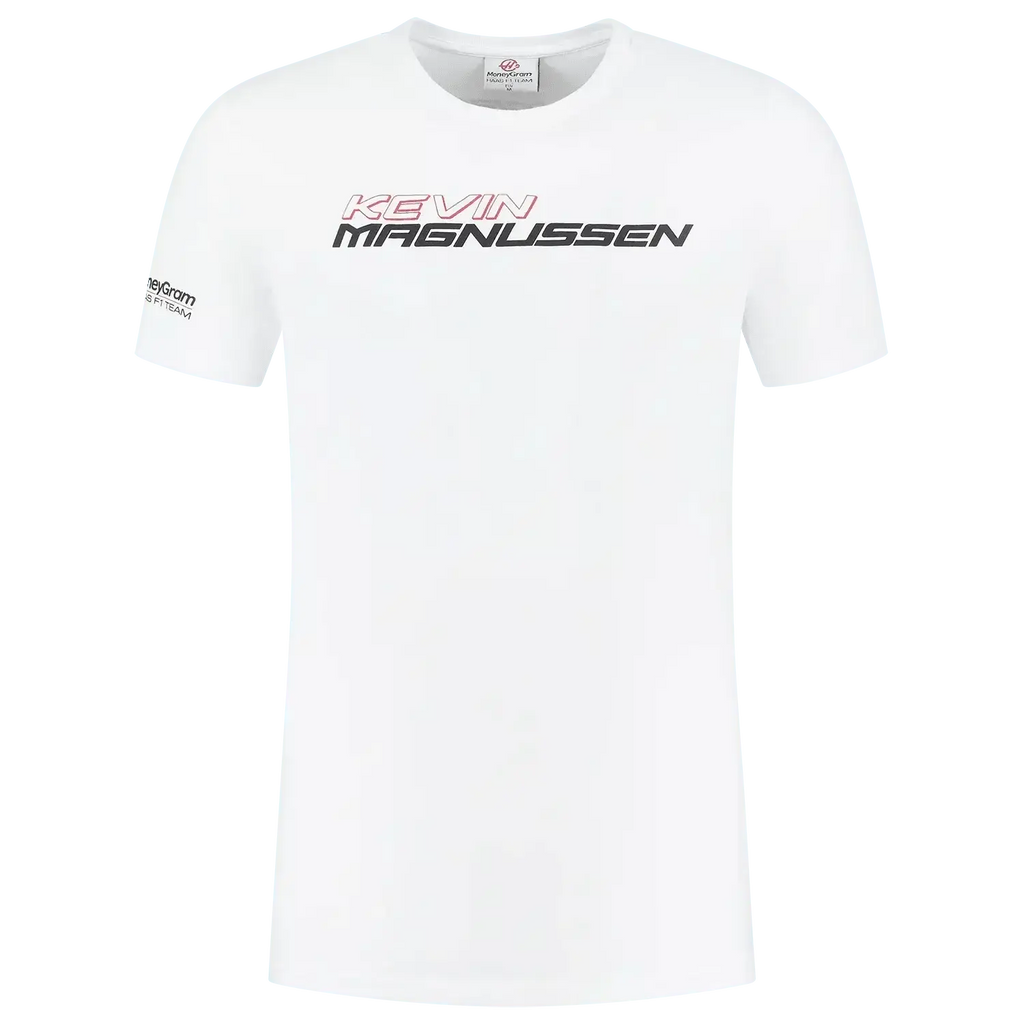 Kevin Magnussen 2023 T-shirt White New designed - Speedxcrafts