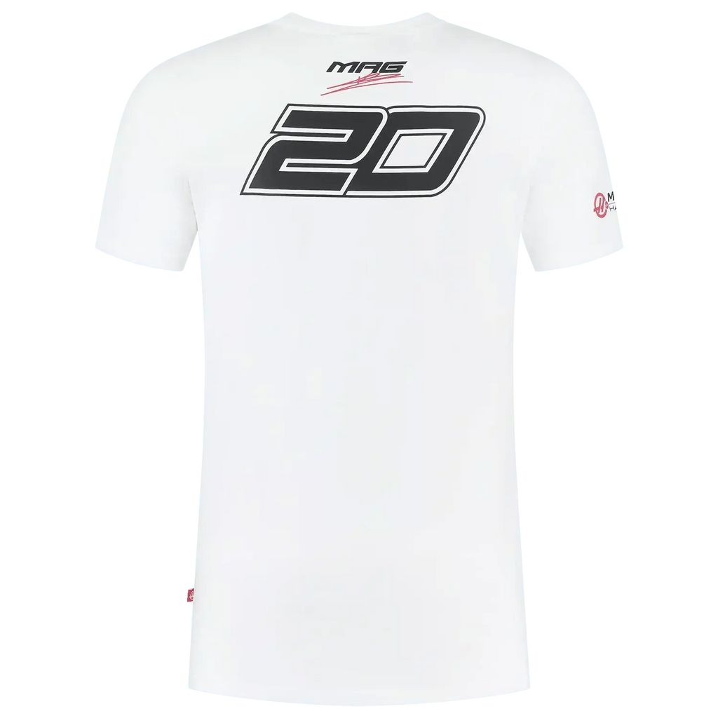 Kevin Magnussen 2023 T-shirt White New designed - Speedxcrafts
