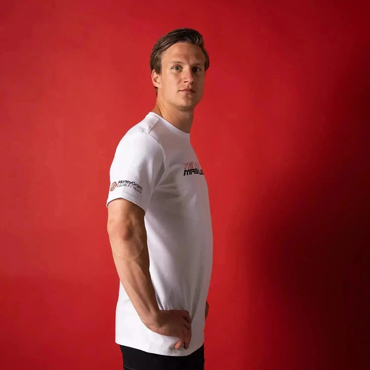 Kevin Magnussen 2023 T-shirt White New designed - Speedxcrafts