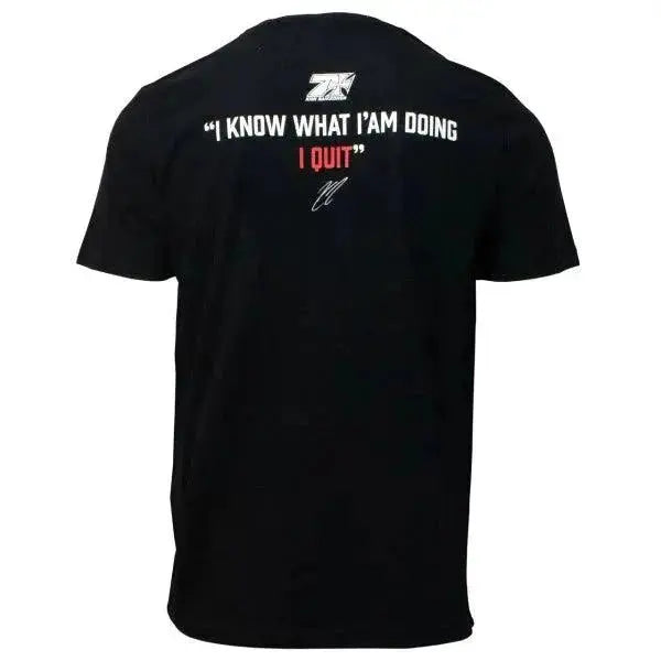Kimi Räikkönen T-Shirt "I Know What I`m Doing - I Quit" - Speedxcrafts