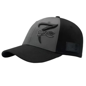 Kimi Räikkönen Cap Script 7 Roundbrim grey-black - Speedxcrafts