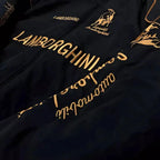 Lamborghini F1 Vintage Style Embroidery Racing Jacket - Speedxcrafts