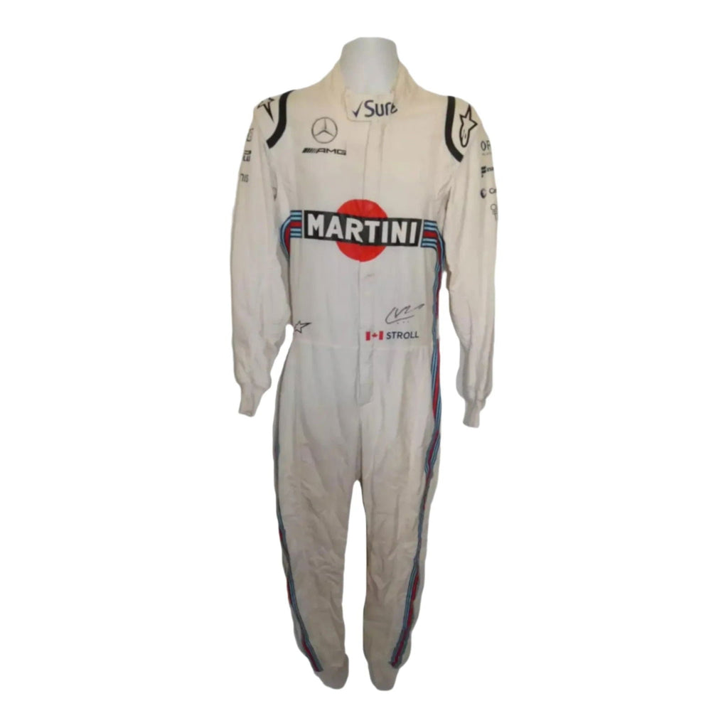 Lance Stroll Signed 2018 Williams Martini Race suit