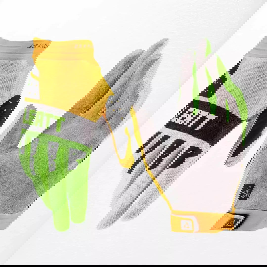 Leatt Moto 2.5 X-Flow MX Gloves Citrus - Speedxcrafts