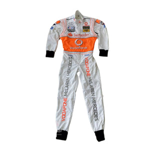Lewis Hamilton 2008 McLaren F1 Embroidered Racing Suit - Speedxcrafts