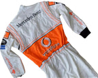 Lewis Hamilton 2008 McLaren F1 Embroidered Racing Suit - Speedxcrafts