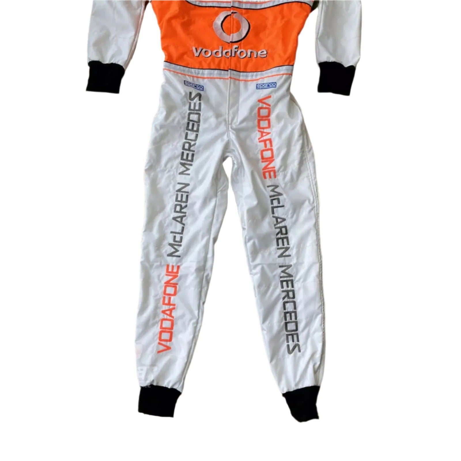 Lewis Hamilton 2008 McLaren F1 Embroidered Racing Suit - Speedxcrafts