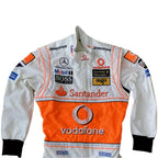 Lewis Hamilton 2008 McLaren F1 Embroidered Racing Suit - Speedxcrafts