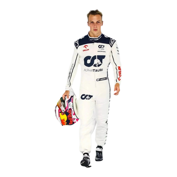 Liam Lawson F1 Race Suit 2023 Scuderia AlphaTauri - Speedxcrafts