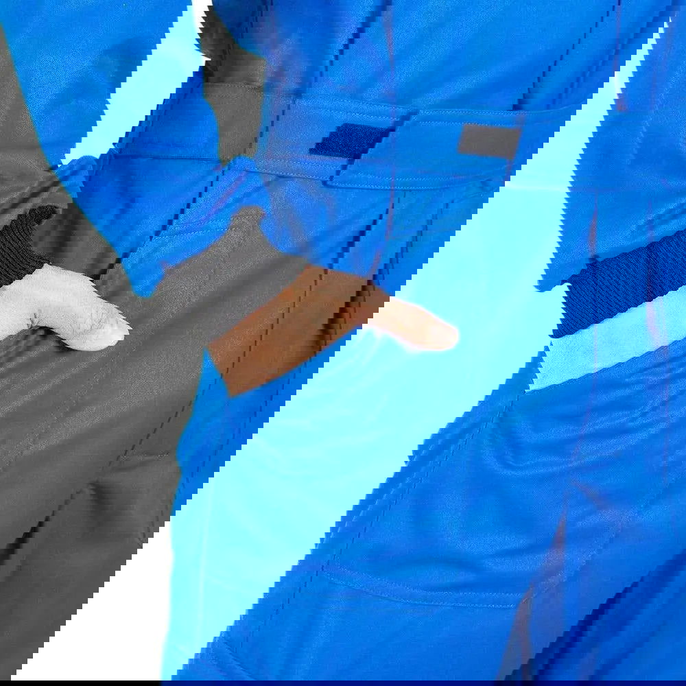 MECHANIC SUIT DAZZLING BLUE-BLACK - Speedxcrafts