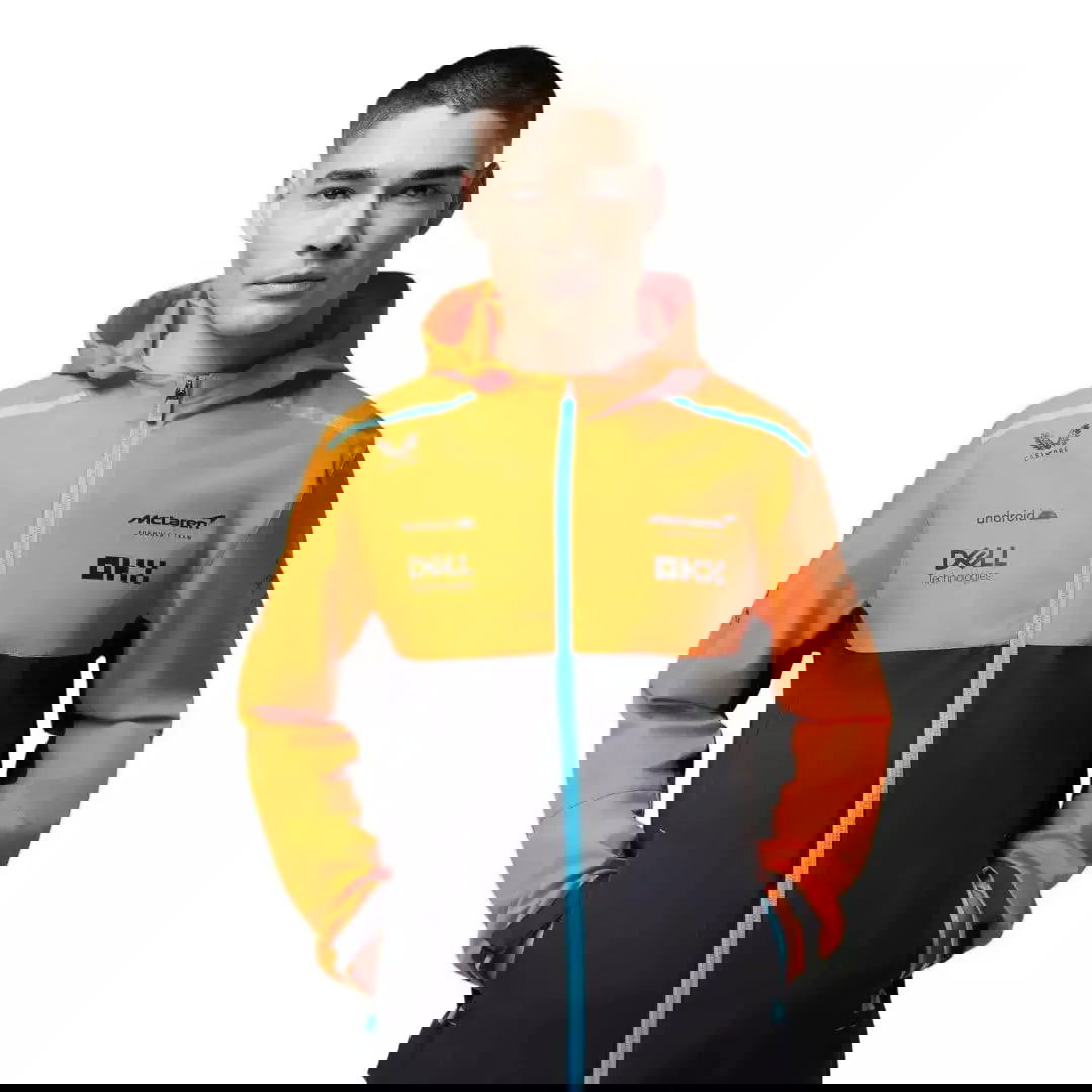 MENS McLAREN REPLICA LIGHTWEIGHT RAIN JACKET - Speedxcrafts