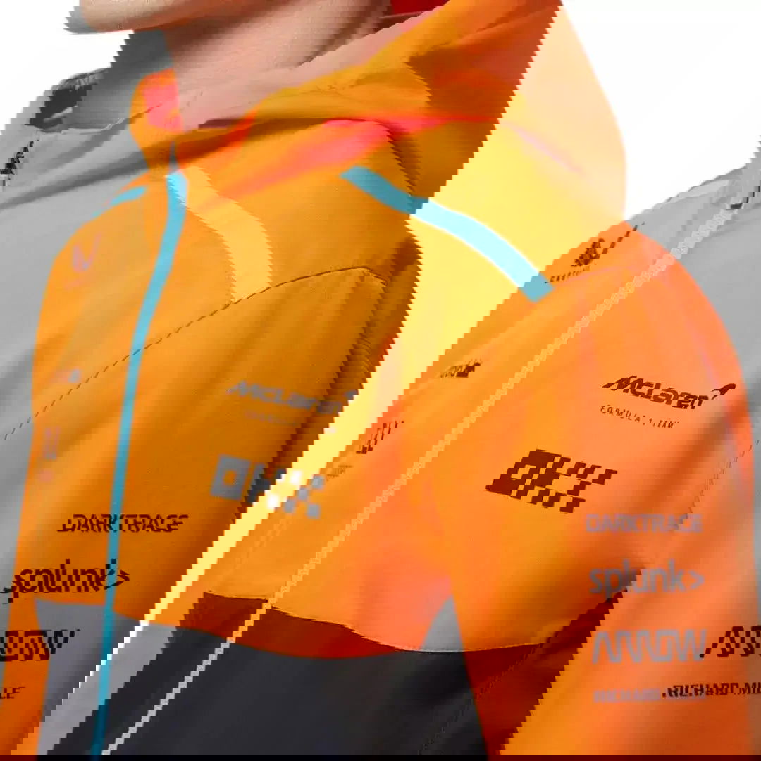 MENS McLAREN REPLICA LIGHTWEIGHT RAIN JACKET - Speedxcrafts