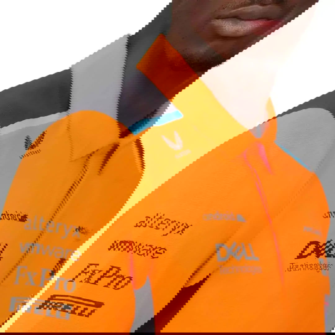 MENS McLAREN REPLICA POLO SHIRT OSCAR PIASTRI - Speedxcrafts