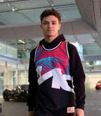 MIAMI GRAND PRIX MESH TANK - MITCHELL & NESS - BLACK/PINK - Speedxcrafts