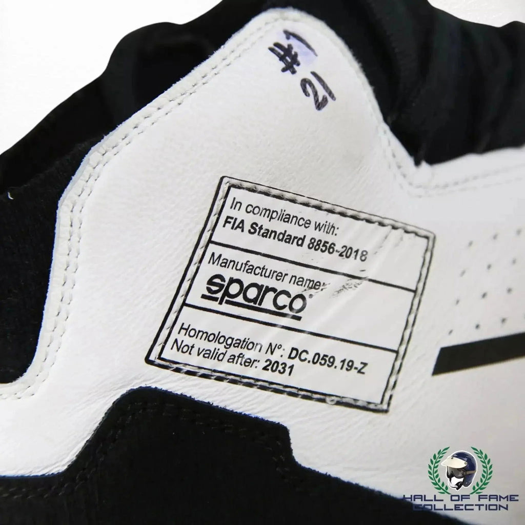 Marcus Ericsson Race Boots Used Indy 500  2021 - Speedxcrafts