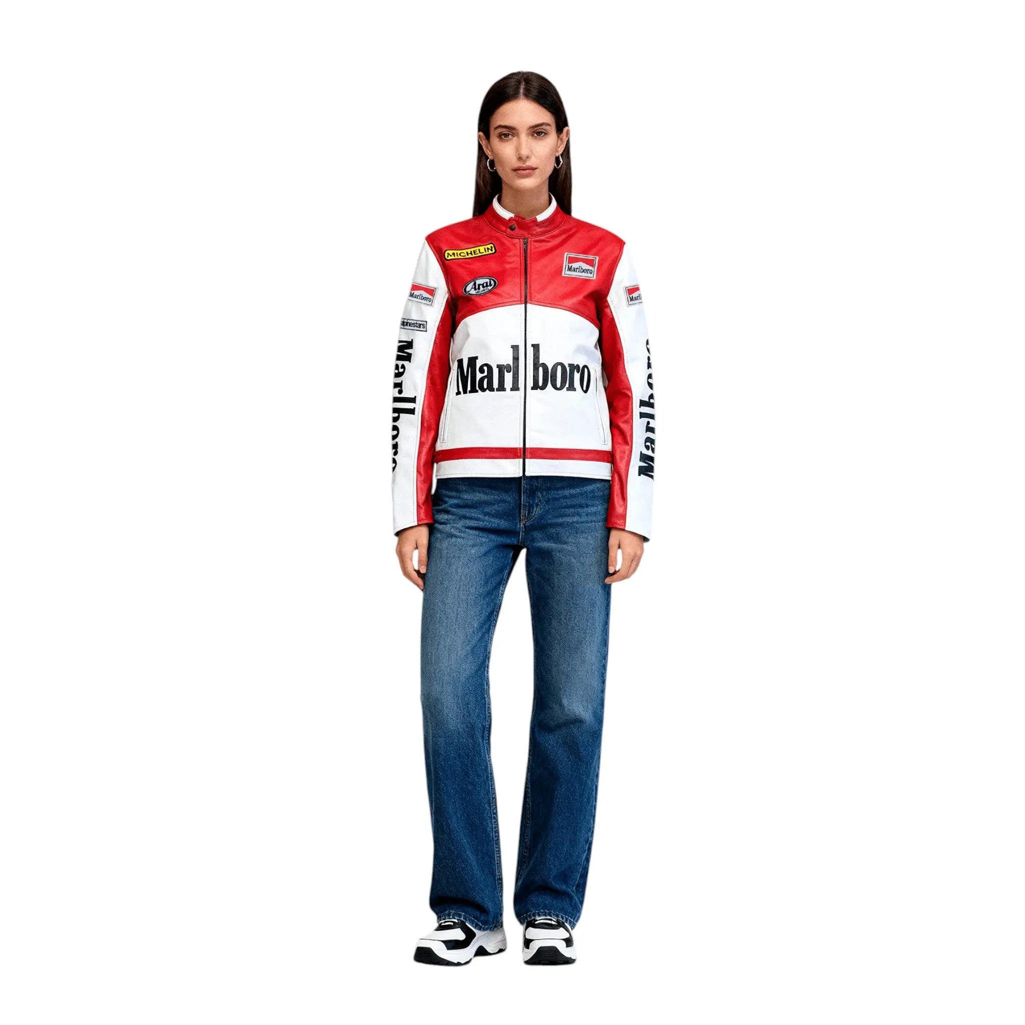 Marlboro Racing Leather Jacket - Classic Edition