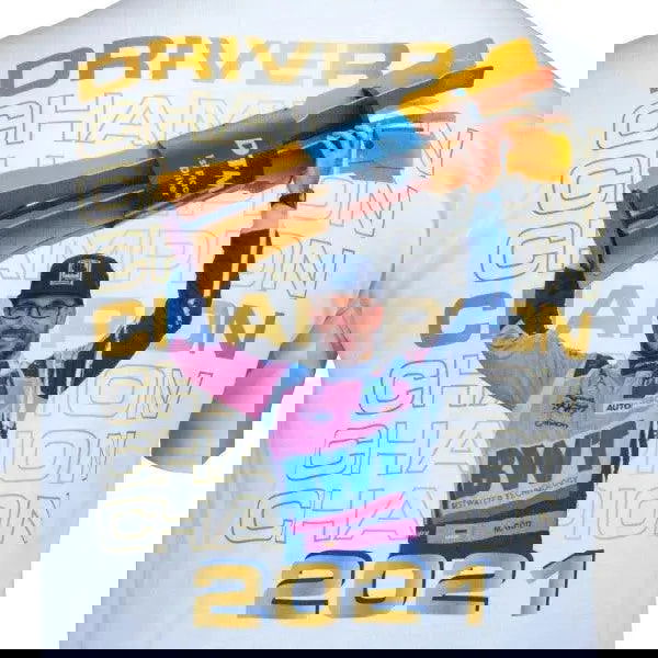 Maximilian Götz T-Shirt DTM Champion 2021 white - Speedxcrafts