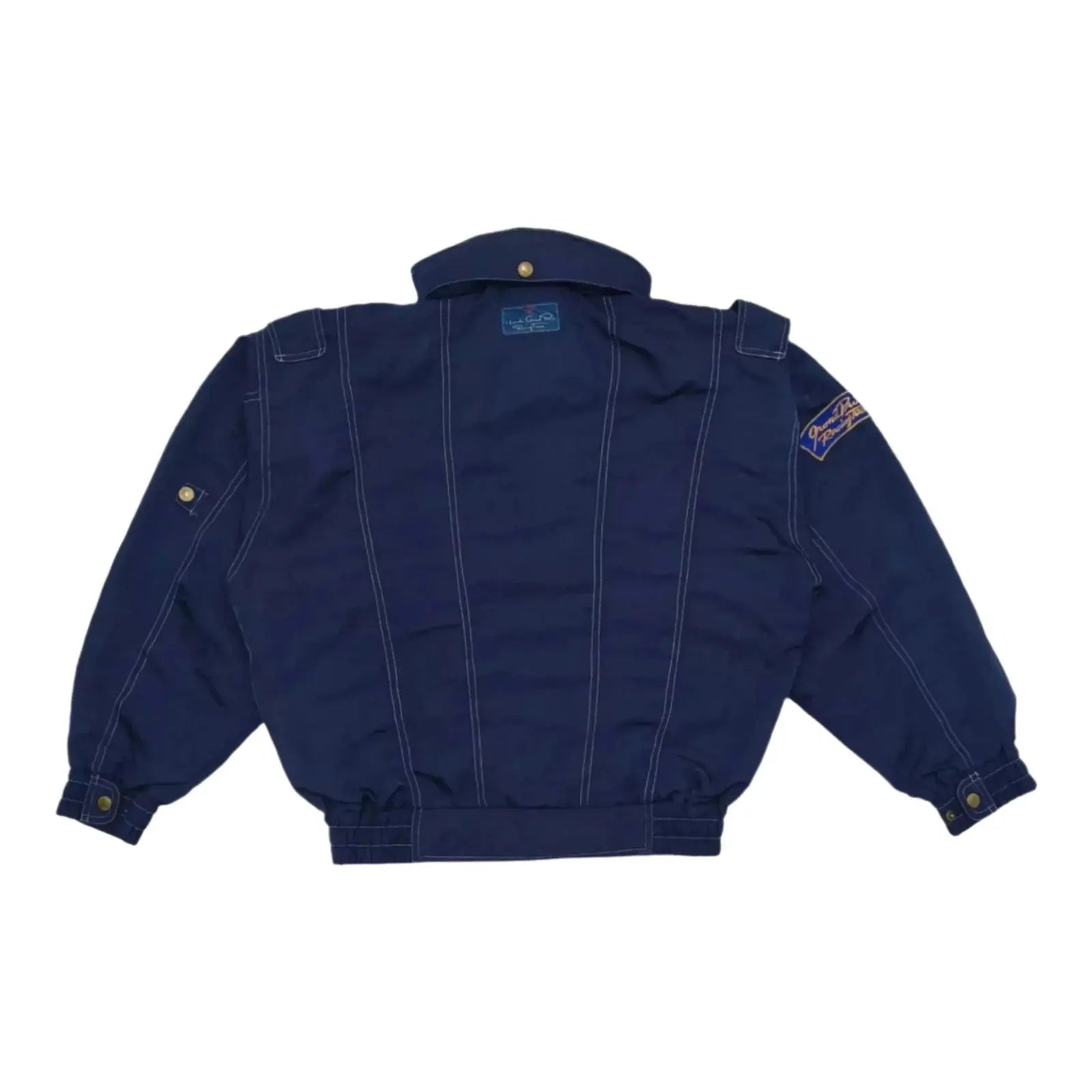 McLaren Ayrton Senna Marlboro Vintage F1 Racing Jacket - Speedxcrafts