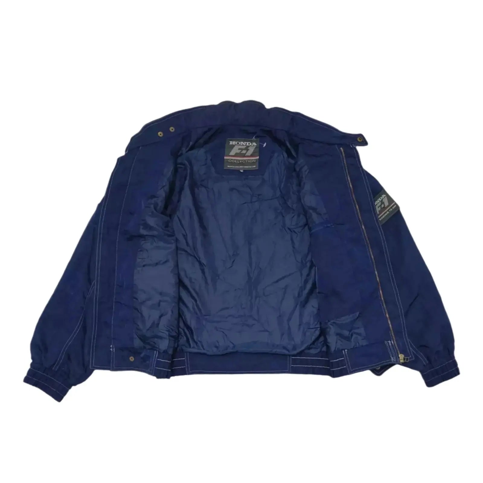 McLaren Ayrton Senna Marlboro Vintage F1 Racing Jacket - Speedxcrafts