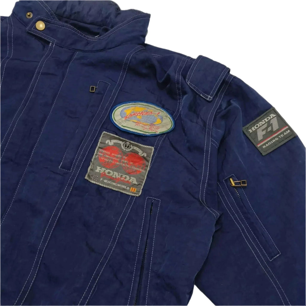 McLaren Ayrton Senna Marlboro Vintage F1 Racing Jacket - Speedxcrafts