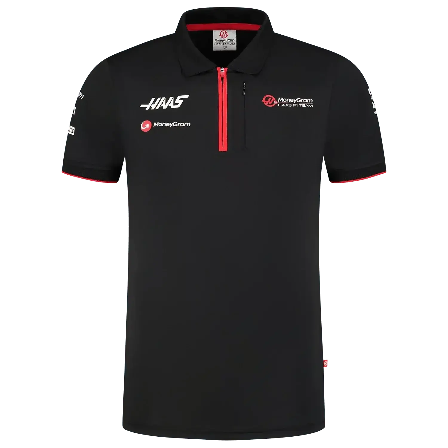 Men’s Fitted Polo Haas F1 Team - Speedxcrafts