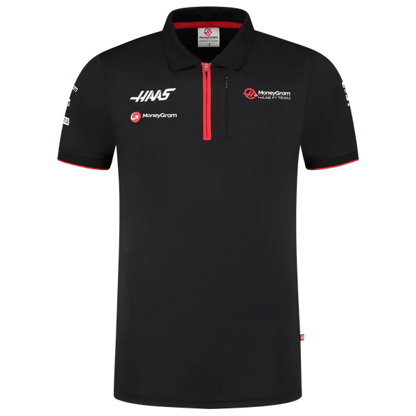 Men’s Fitted Polo Haas F1 Team - Speedxcrafts