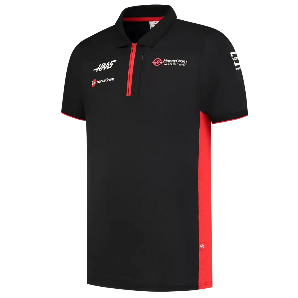 Men’s Fitted Polo Haas F1 Team - Speedxcrafts