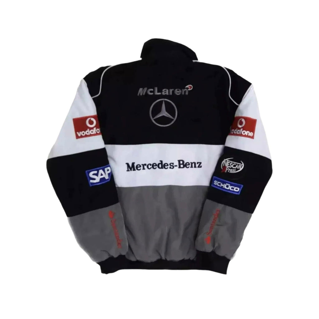 Mercedes-Benz F1 Racing Embroidered Logo Jacket