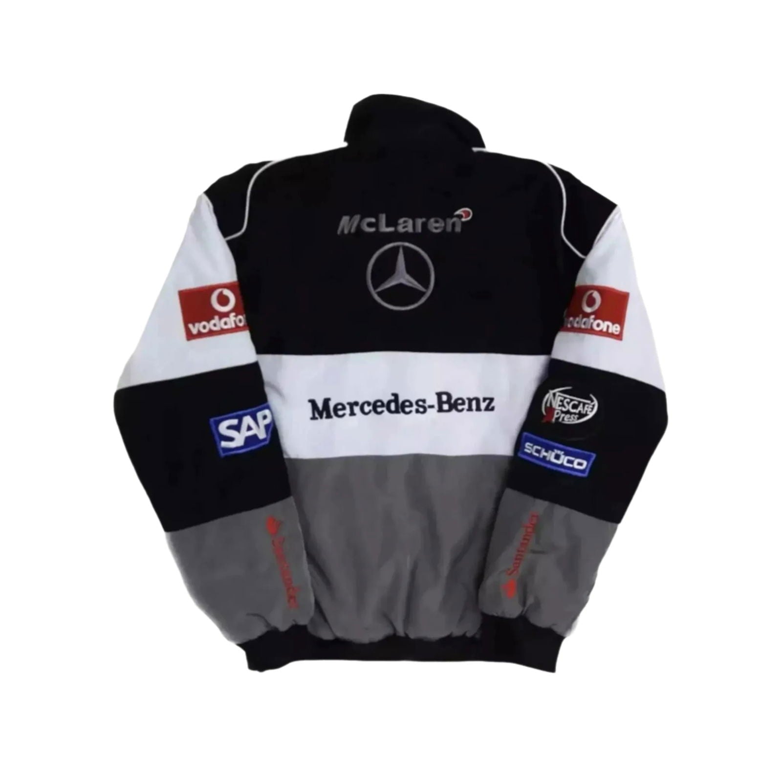 Mercedes-Benz F1 Racing Embroidered Logo Jacket