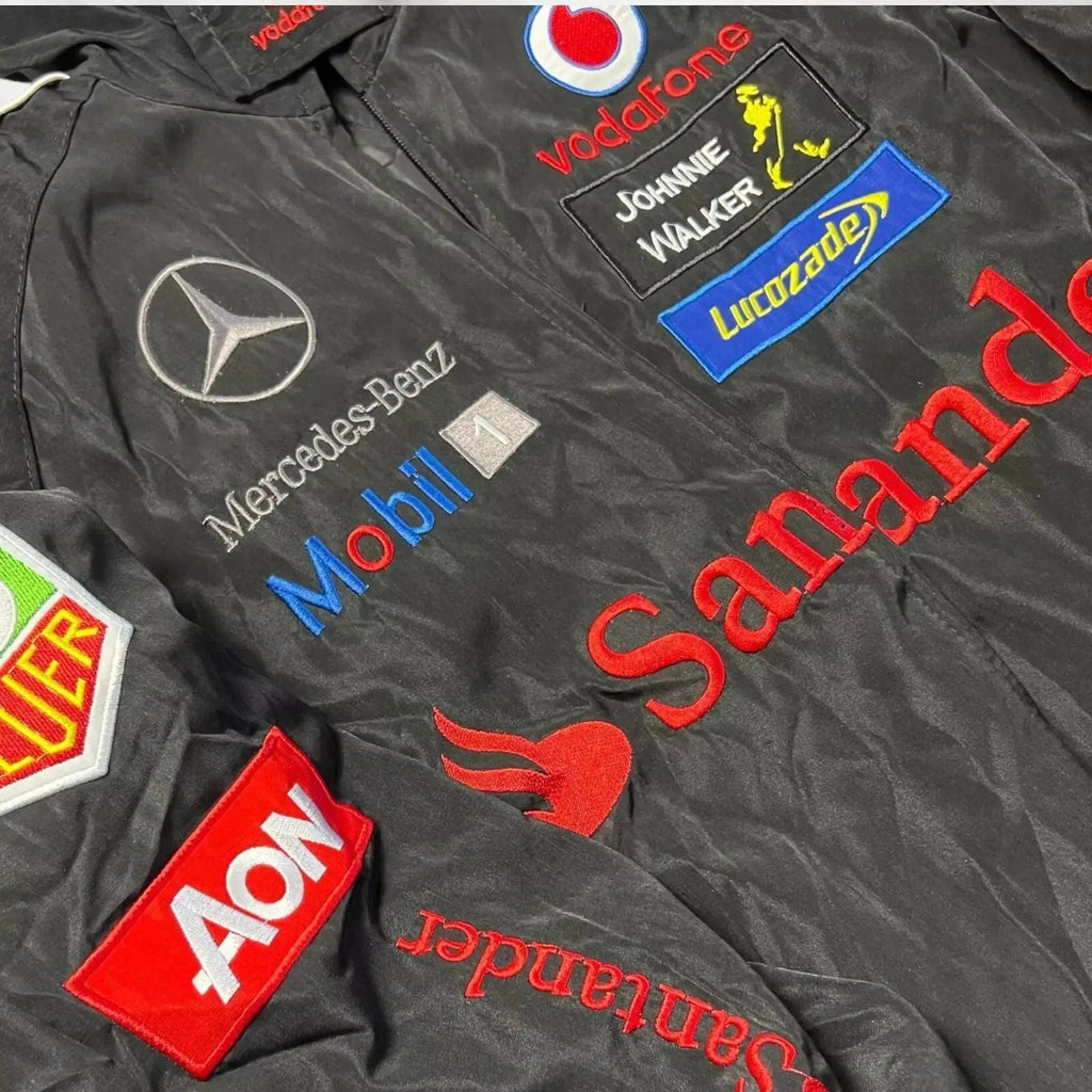 Mercedes F1 Racing Bomber Jacket