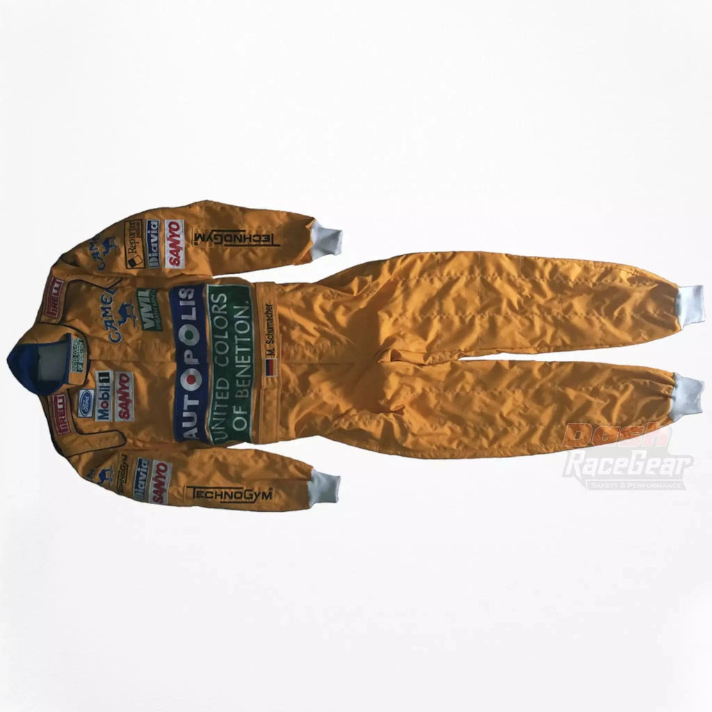 Michael Schumacher 1992 F1 Embroidered Racing Suit - Speedxcrafts