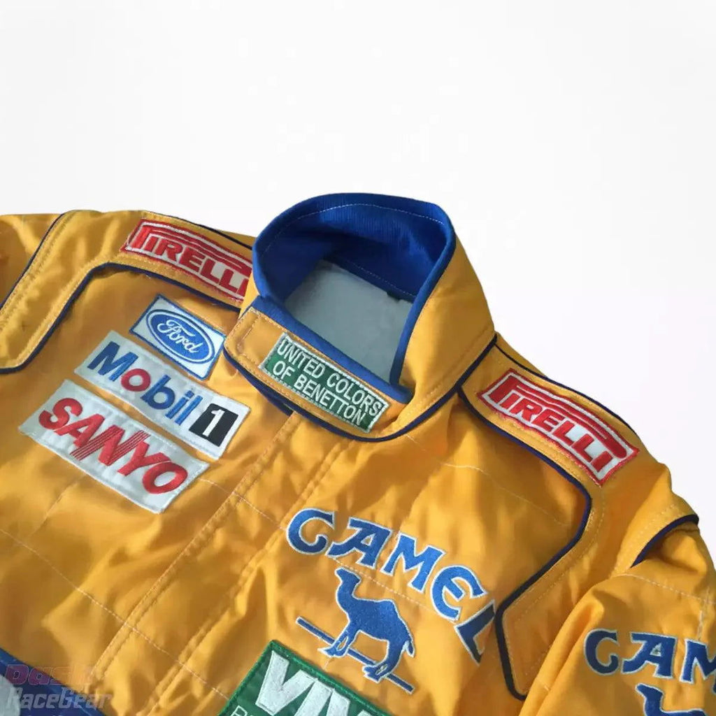 Michael Schumacher 1992 F1 Embroidered Racing Suit - Speedxcrafts