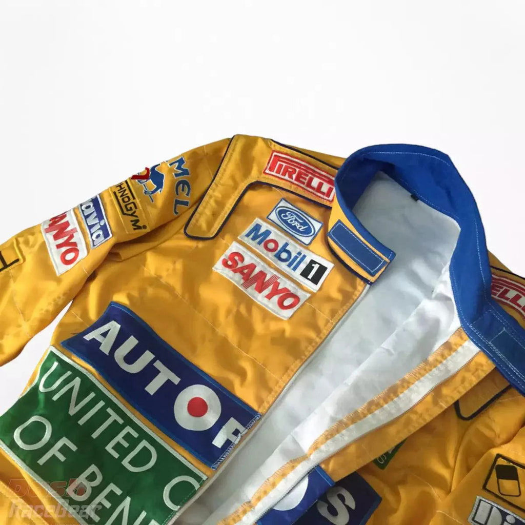 Michael Schumacher 1992 F1 Embroidered Racing Suit - Speedxcrafts