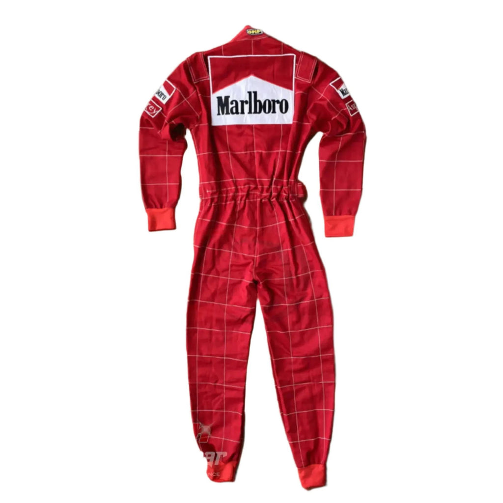 Michael Schumacher 1996 Ferrari F1 Embroidered Racing Suit - Speedxcrafts