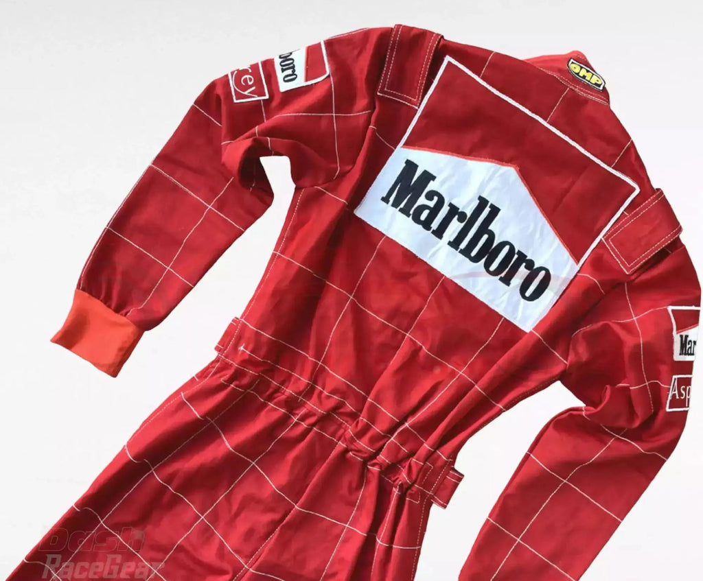 Michael Schumacher 1996 Ferrari F1 Embroidered Racing Suit - Speedxcrafts