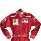 Michael Schumacher 1996 Ferrari F1 Embroidered Racing Suit - Speedxcrafts