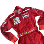 Michael Schumacher 1996 Ferrari F1 Embroidered Racing Suit - Speedxcrafts
