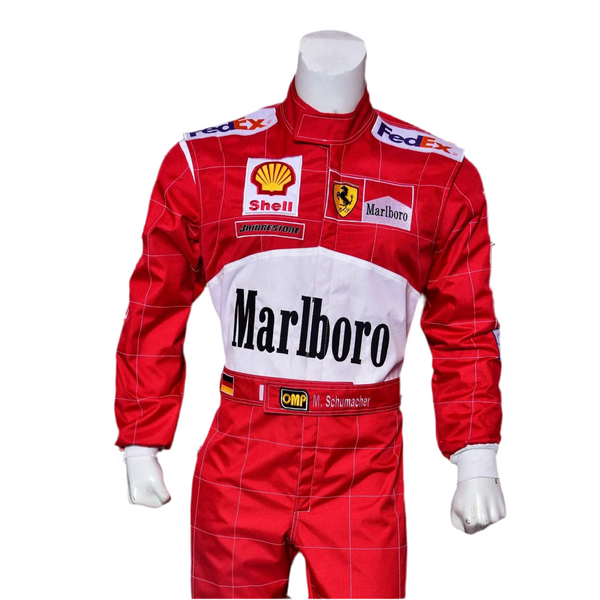 Michael Schumacher 2001 Replica racing suit / Ferrari F1 - Speedxcrafts