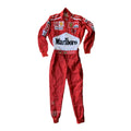 Michael Schumacher Ferrari F1 Embroidered Racing Suit - Speedxcrafts