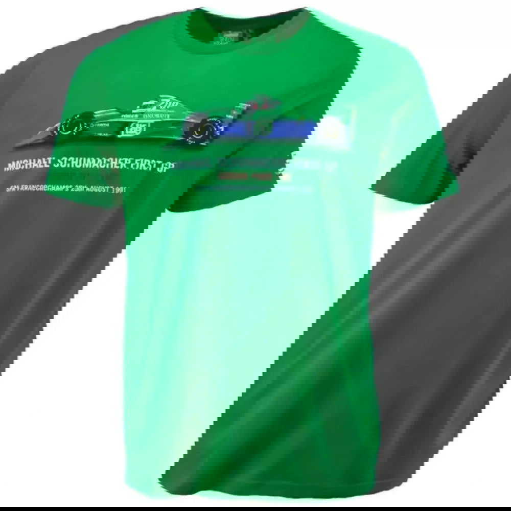 Michael Schumacher T-Shirt First GP Race 1991 - Speedxcrafts