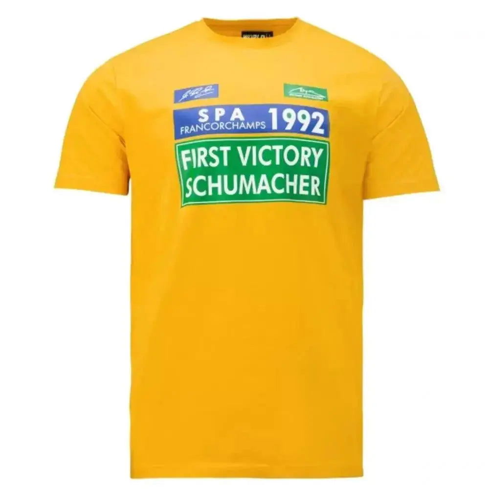 Michael Schumacher T-Shirt First GP Victory 1992 - Speedxcrafts