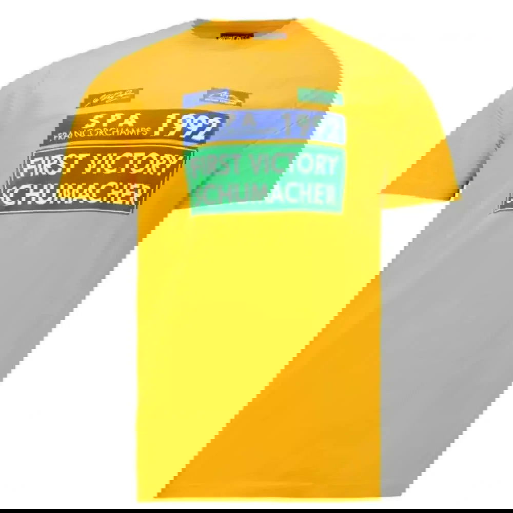Michael Schumacher T-Shirt First GP Victory 1992 - Speedxcrafts