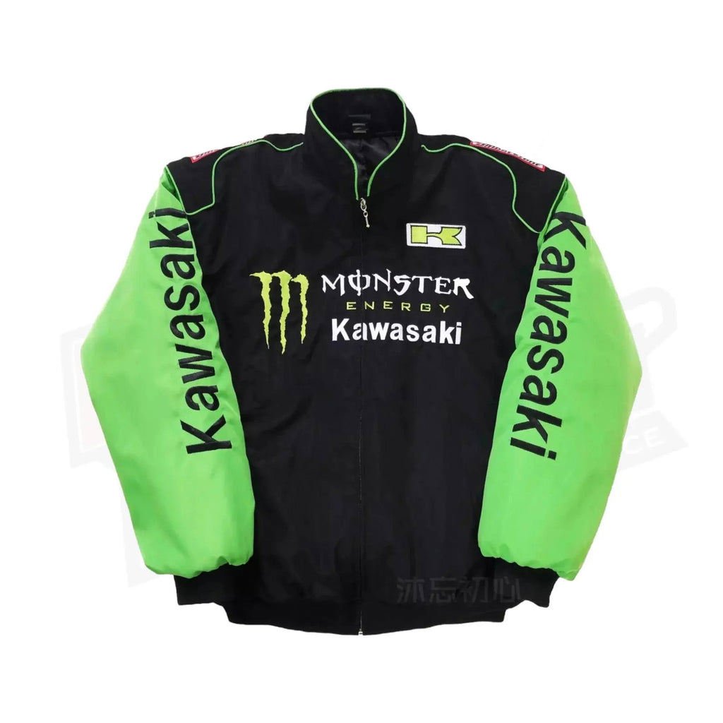 Monster Energy Kawasaki Racing Jacket - Speedxcrafts – Speedx Crafts