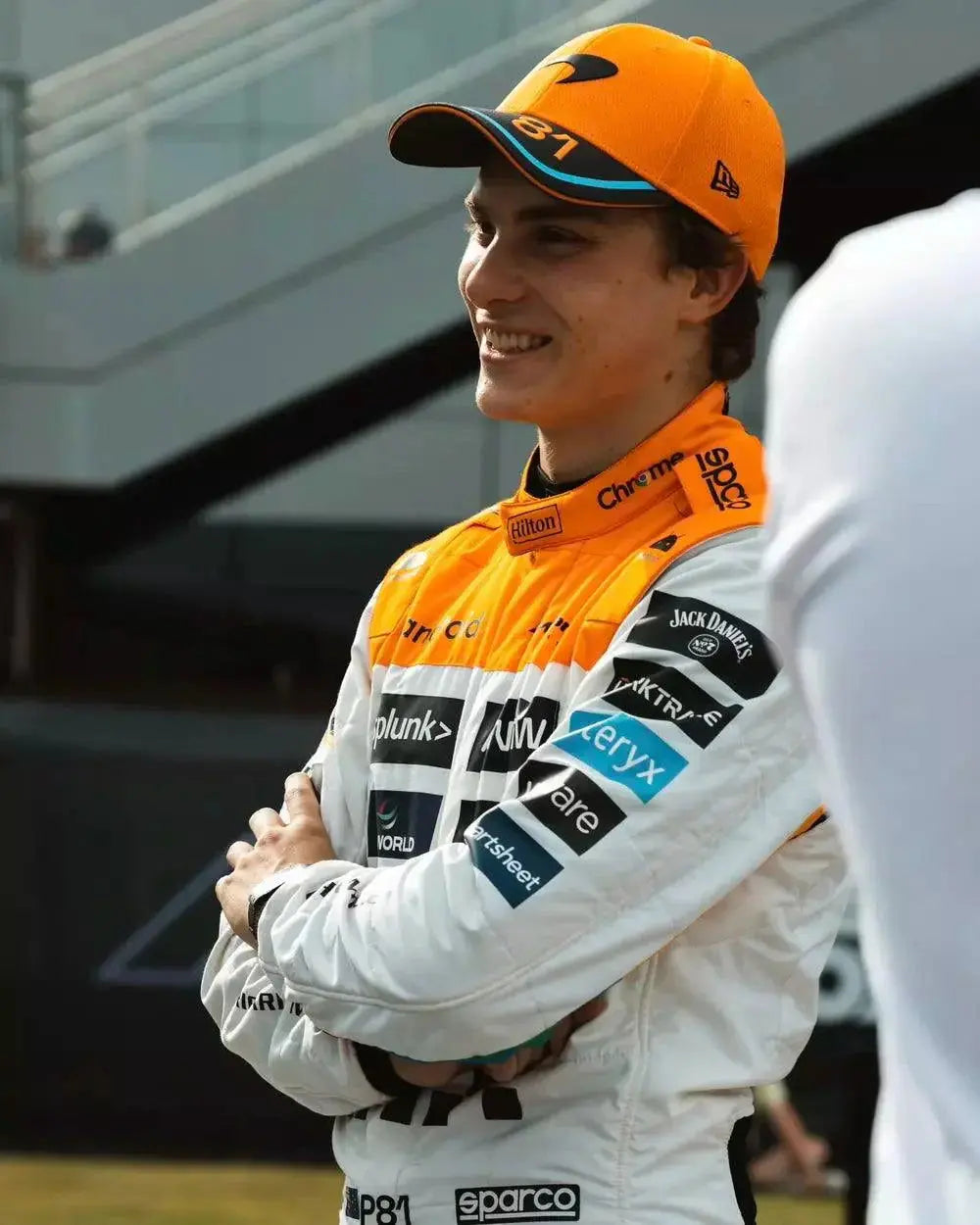 NEW MCLAREN SILVERSTONE OSCAR PIASTRI 2023 F1 TEAM RACE SUIT - Speedxcrafts