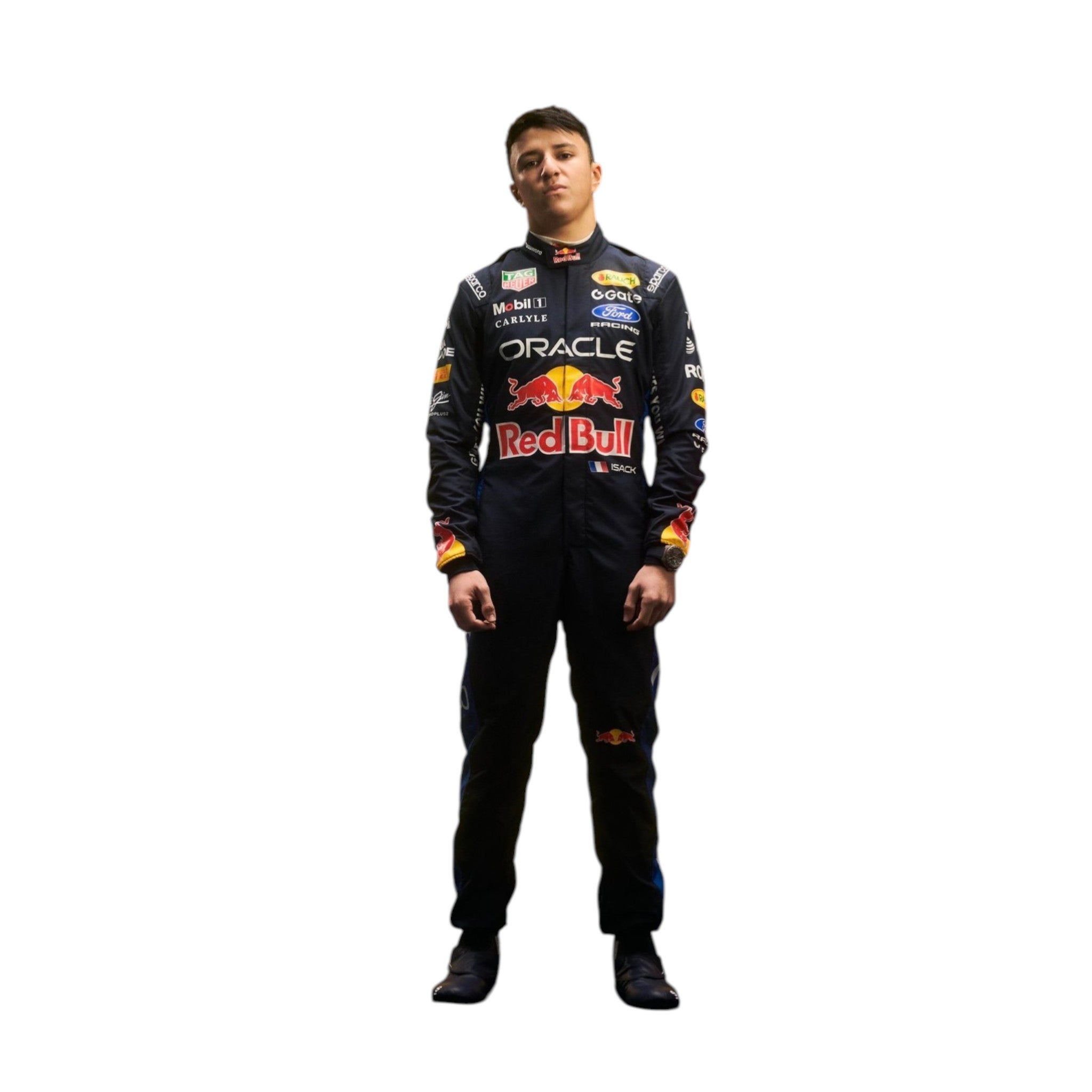 NEW 2026 Red Bull Racing Isack Hadjar Replica F1 Team Race Suit - Speedx Crafts